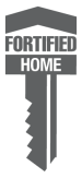 Gold Fortified Home Icon